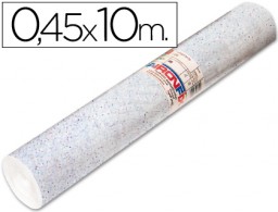 Rollo adhesivo Aironfix 270µ ante blanco 0,45x10 m.